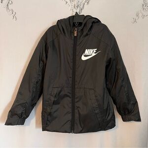 Nike Fleece-lined Sports wear Full Zip Black size  4-5‎ years